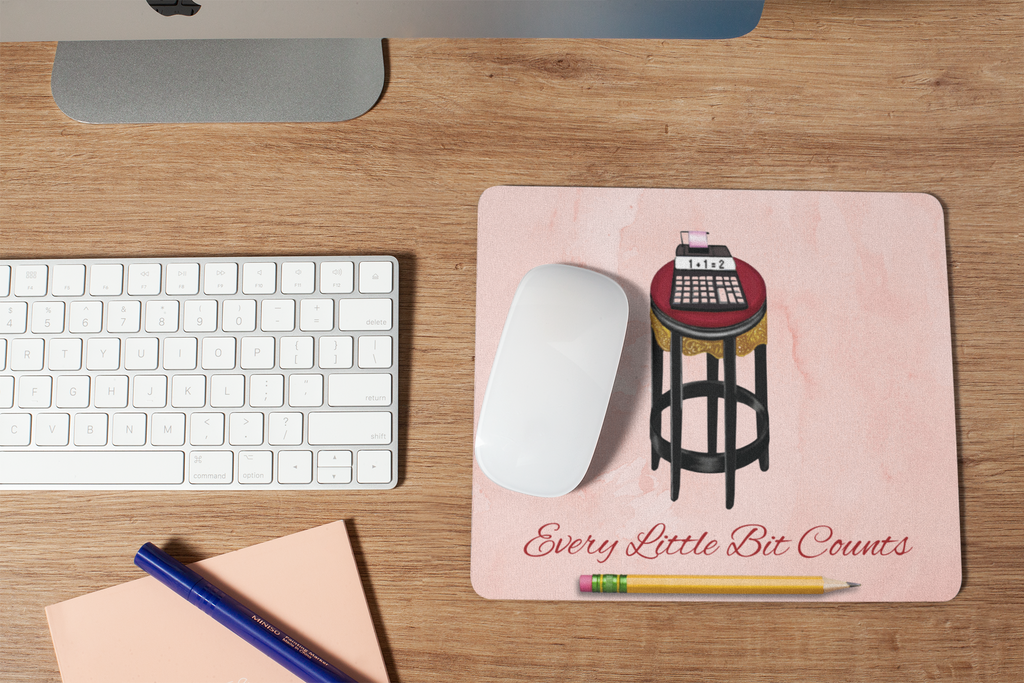 Whether working hard or simply browsing, our 9x7 inch mouse pads are the perfect pop of inspiration for your desk.