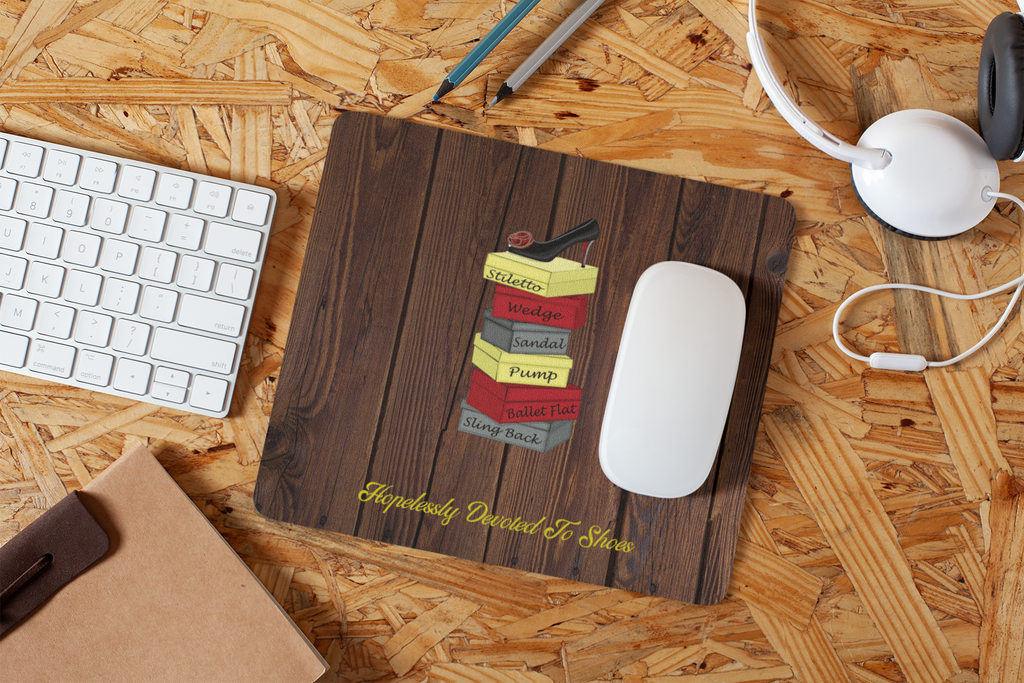 Whether working hard or simply browsing, our 9x7 inch mouse pads are the perfect pop of inspiration for your desk.