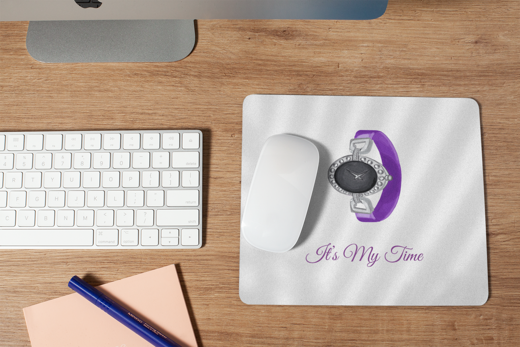 Whether working hard or simply browsing, our 9x7 inch mouse pads are the perfect pop of inspiration for your desk.