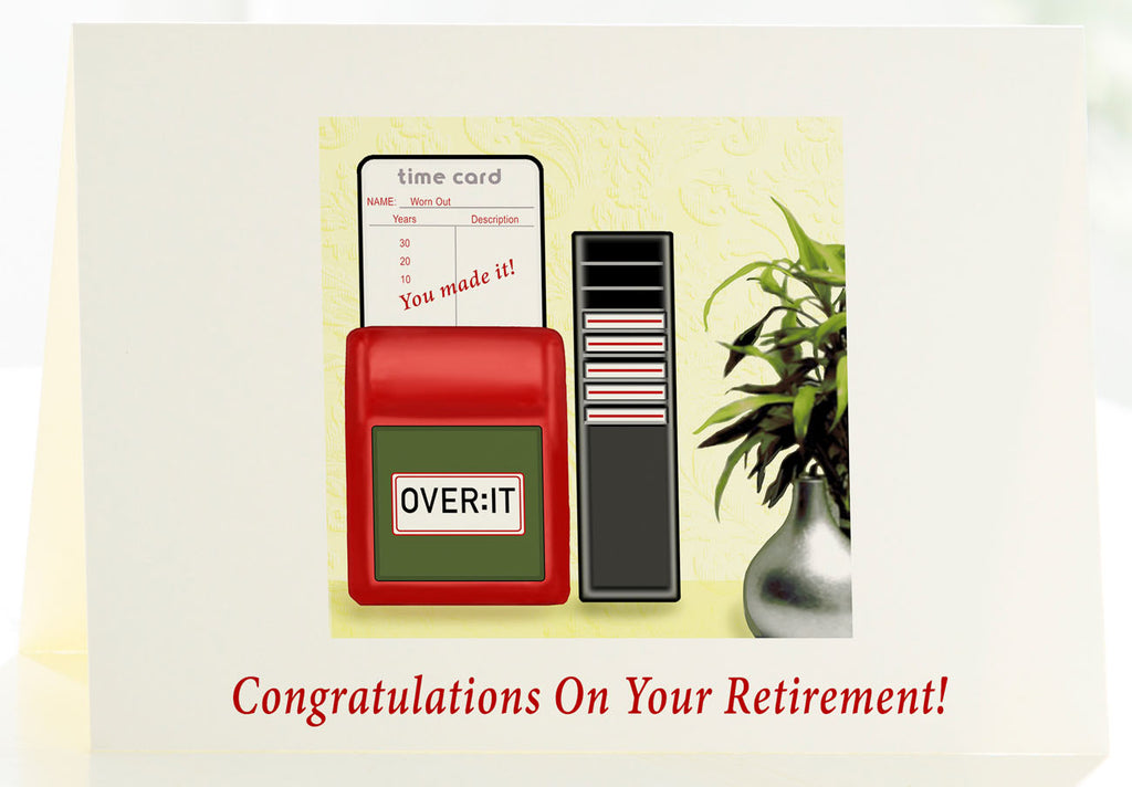 Congratulations On Your Retirement Card