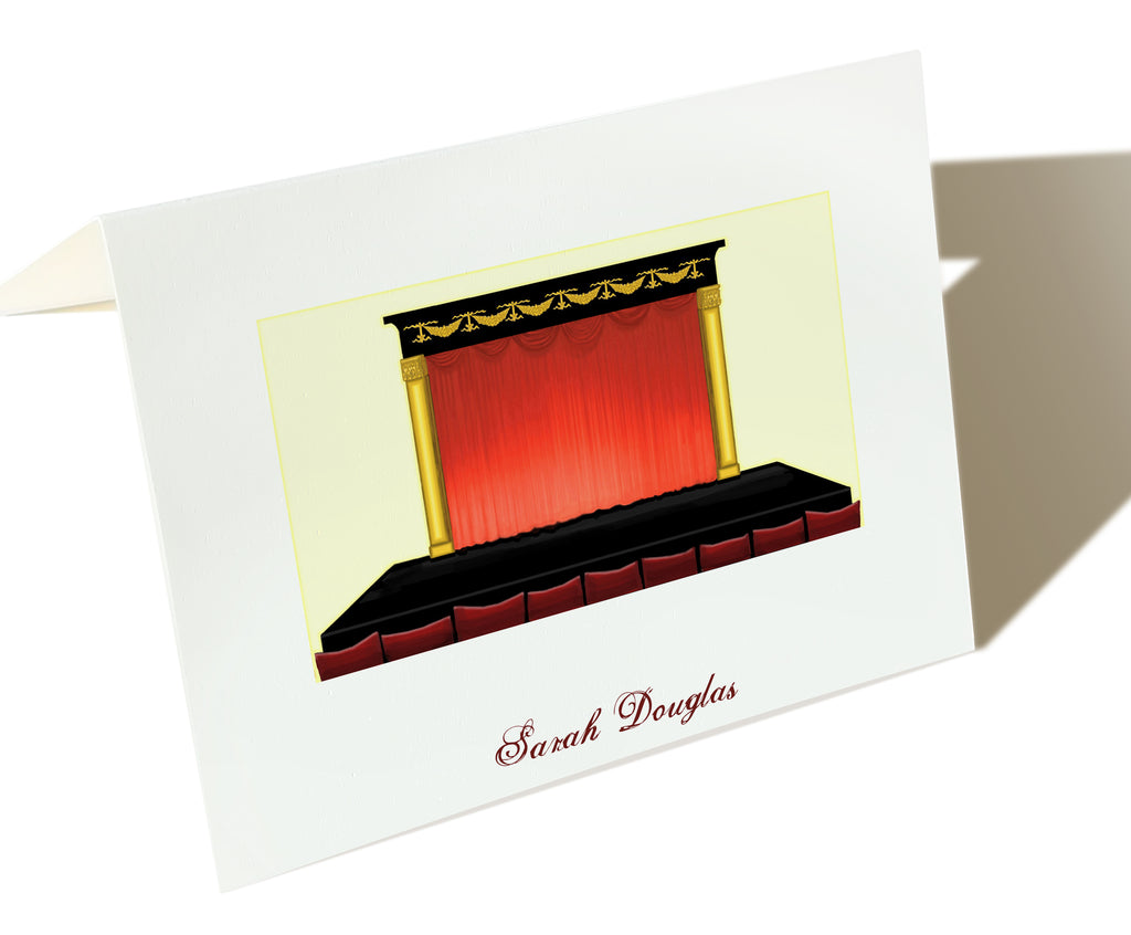That's Showbiz - Set of 50 Personalized Note Cards